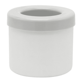 Ice Bucket Cup Mold Ice Cubes Tray Food Grade Quickly Freeze Silicone Ice Maker Creative Design Ice Bucket Whiskey Beer Maker (Color: grey)