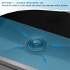 30-inch/33-inch/36-inch Single Bowl 18-Gauge T-304 Stainless Steel Gunmetal Black Undermount Farmhouse Apron Front  Kitchen Sink